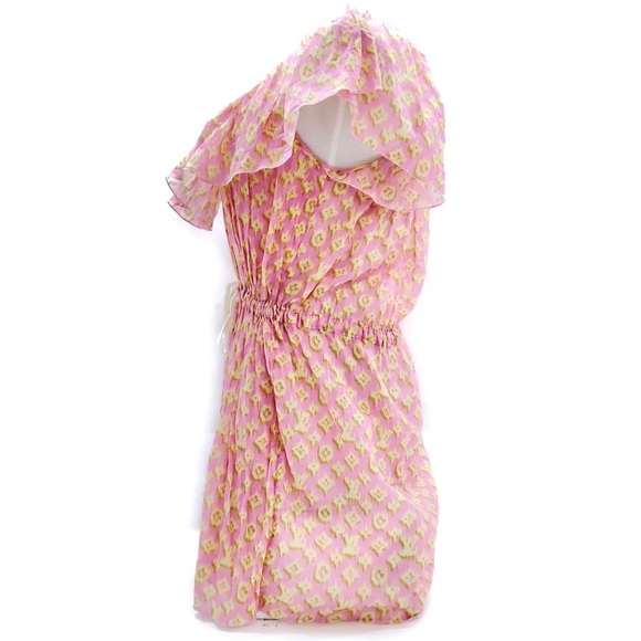 Louis Vuitton: Monogram LV Dress Tie Semi-Sheer Dress - Picture 4 of 15